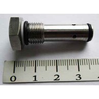 2,5 mm kārtridžu spiediena samazināšanas vārsts (aviācijas hidrauliskajām sistēmām)